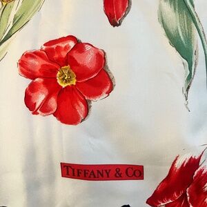 Tiffany & Co Beautiful Silk in Floral Design